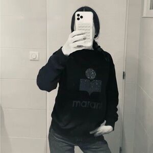 Isabel Marant Etoile Moby Sweatshirt Black